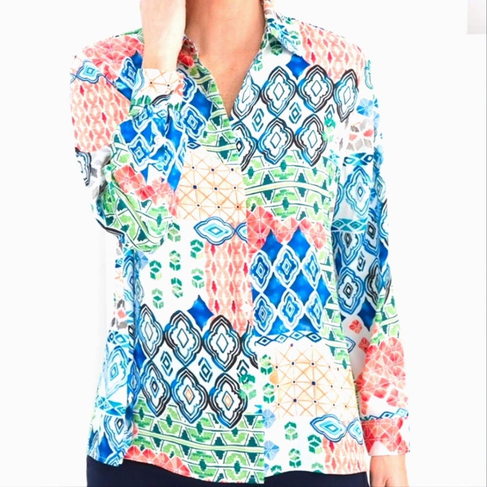Colorful Journey Print Shirt